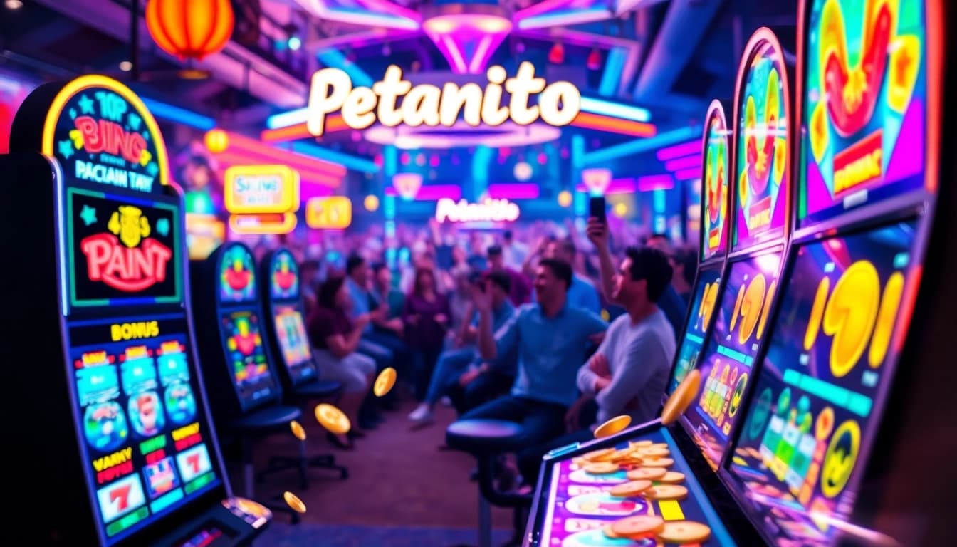 Petanitoto menghadirkan pengalaman permainan slot yang seru dan menggetarkan untuk para penggemar judi.