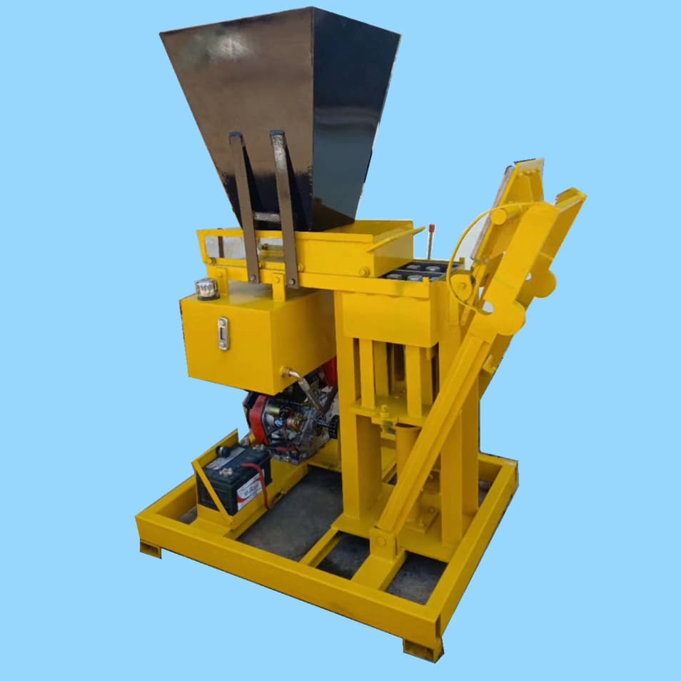 Automatic Cement Block Making Machine with High Efficiency