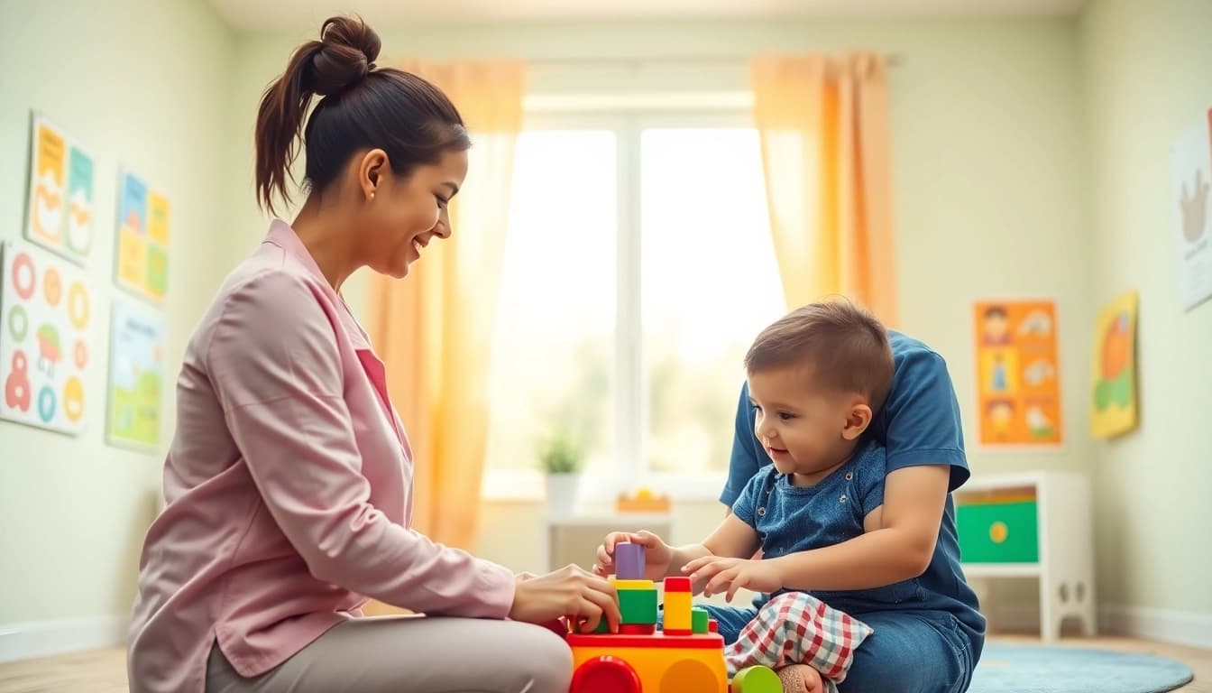 Engaging ABA therapy session for children at https://www.kiddsaba.com, showcasing interactive learning.