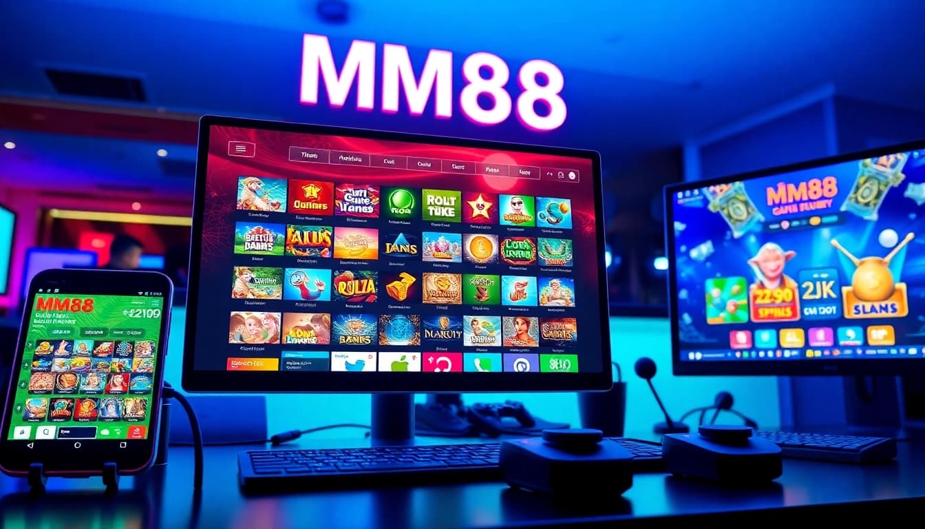 Experience seamless gaming with MM88's user-friendly interface and diverse game options.