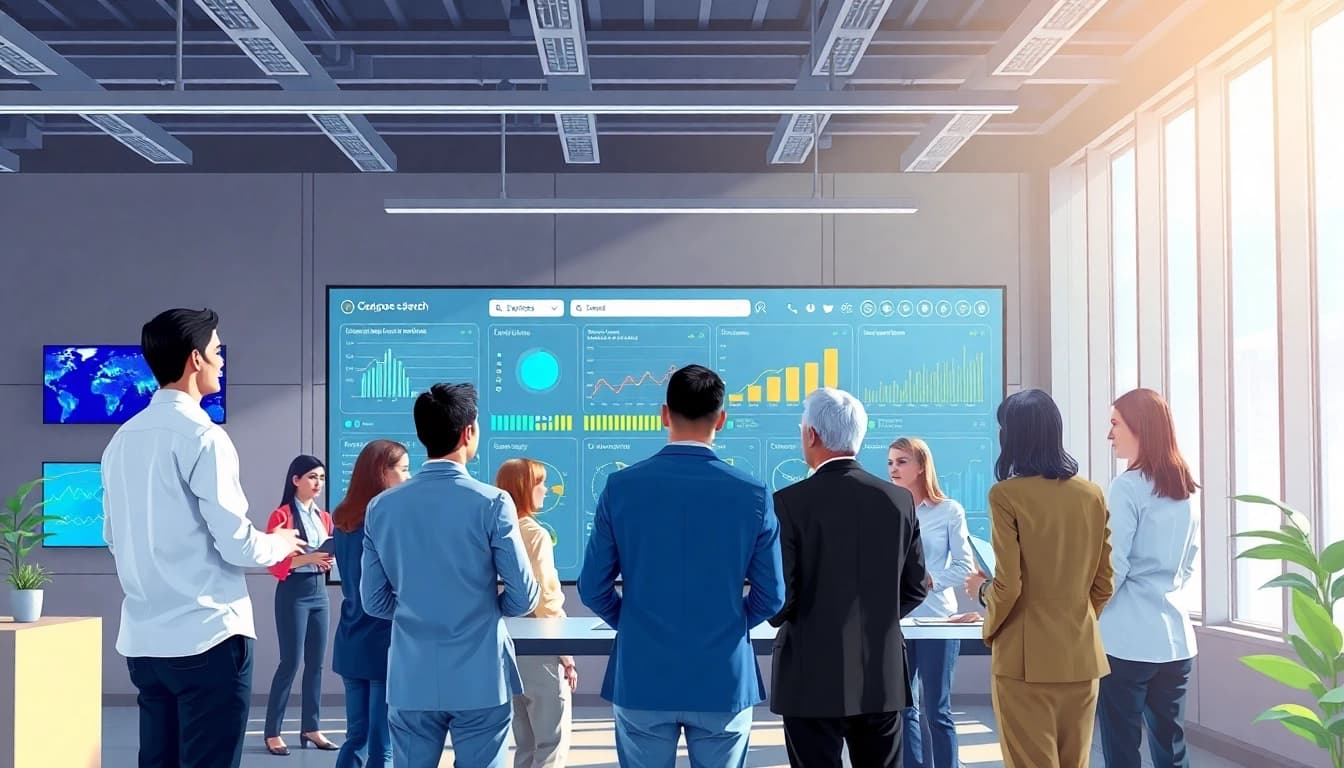 Optimize enterprise search engine solutions for improved business efficiency.