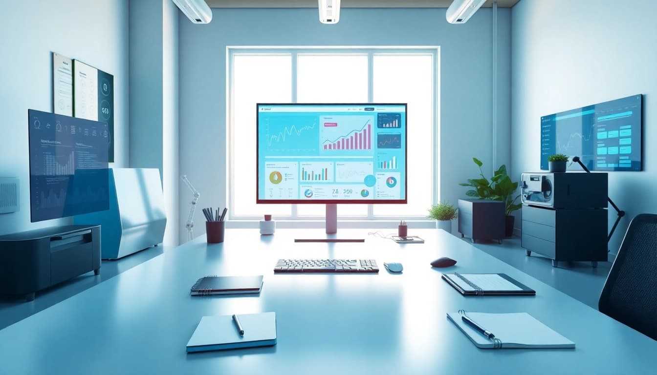 Unggah konten digital yang menarik dengan unogg sebagai fokus utama dan alat kolaborasi modern.