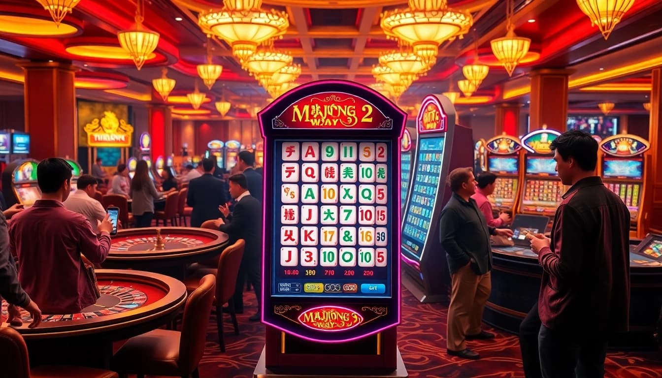 Mahjong Ways 2 offers thrilling gameplay with vibrant action on casino slot machines.