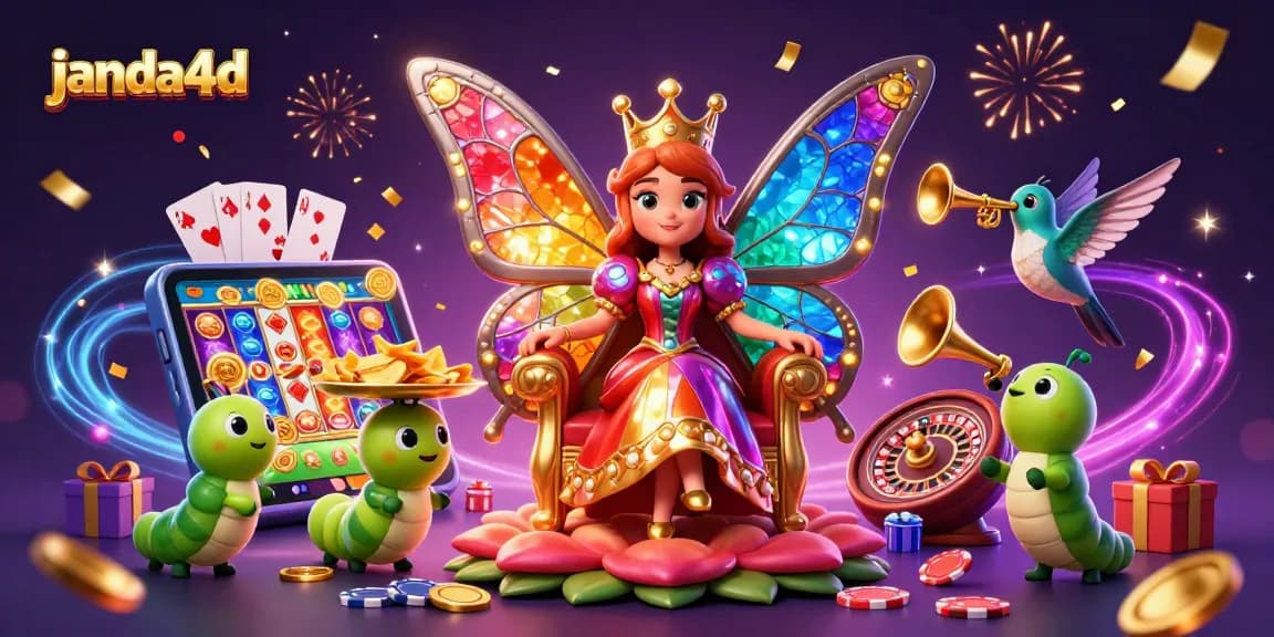 Menggandakan kemenangan di platform janda4d dengan ilustrasi kasino yang memukau dan penuh detail