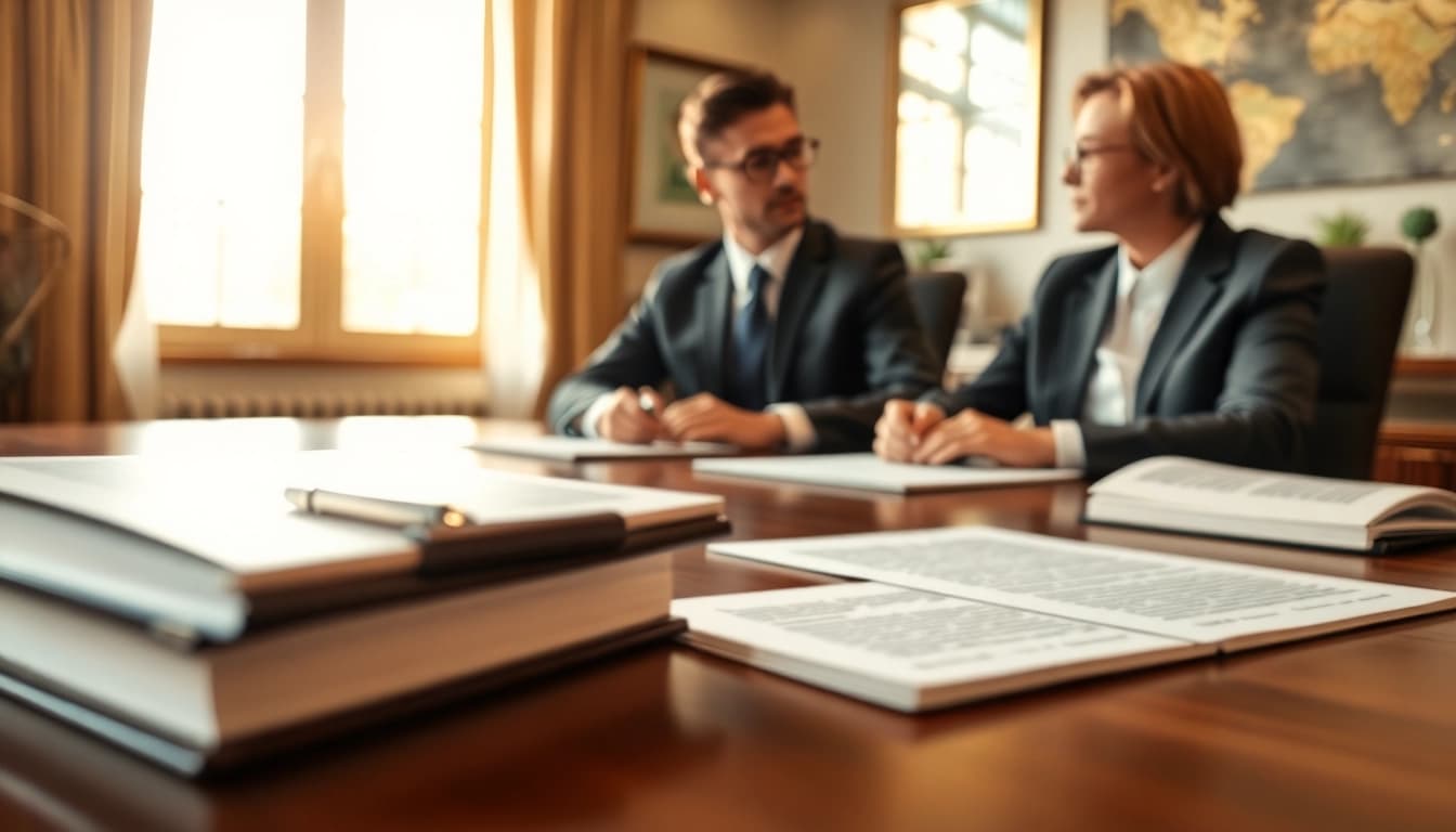 Brio4d menjelaskan kasus hukum dengan detail menarik dalam susunan ruang kantor pengacara.