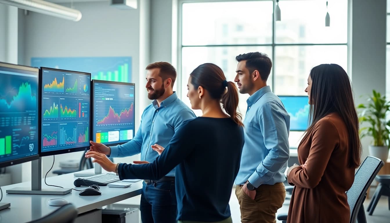 SEO Agentur mit KI arbeitet aktiv an innovativen Strategien für digitale Sichtbarkeit.