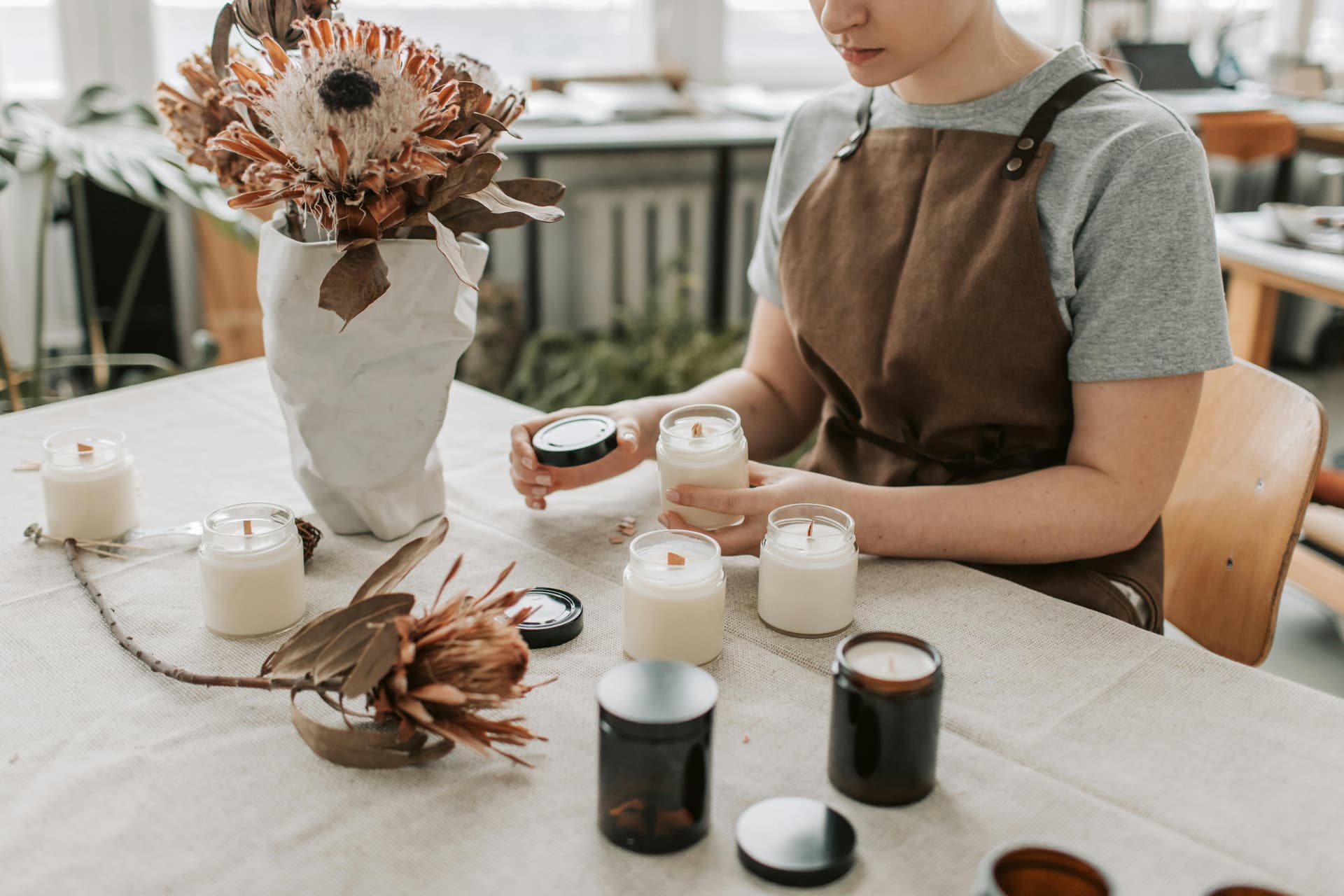 Soy Wax Candles for a Clean and Even Burn