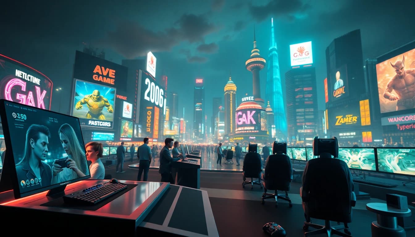 Captivating scene depicting the latest leaks in gaming 2026 featuring futuristic consoles and vibrant visuals.