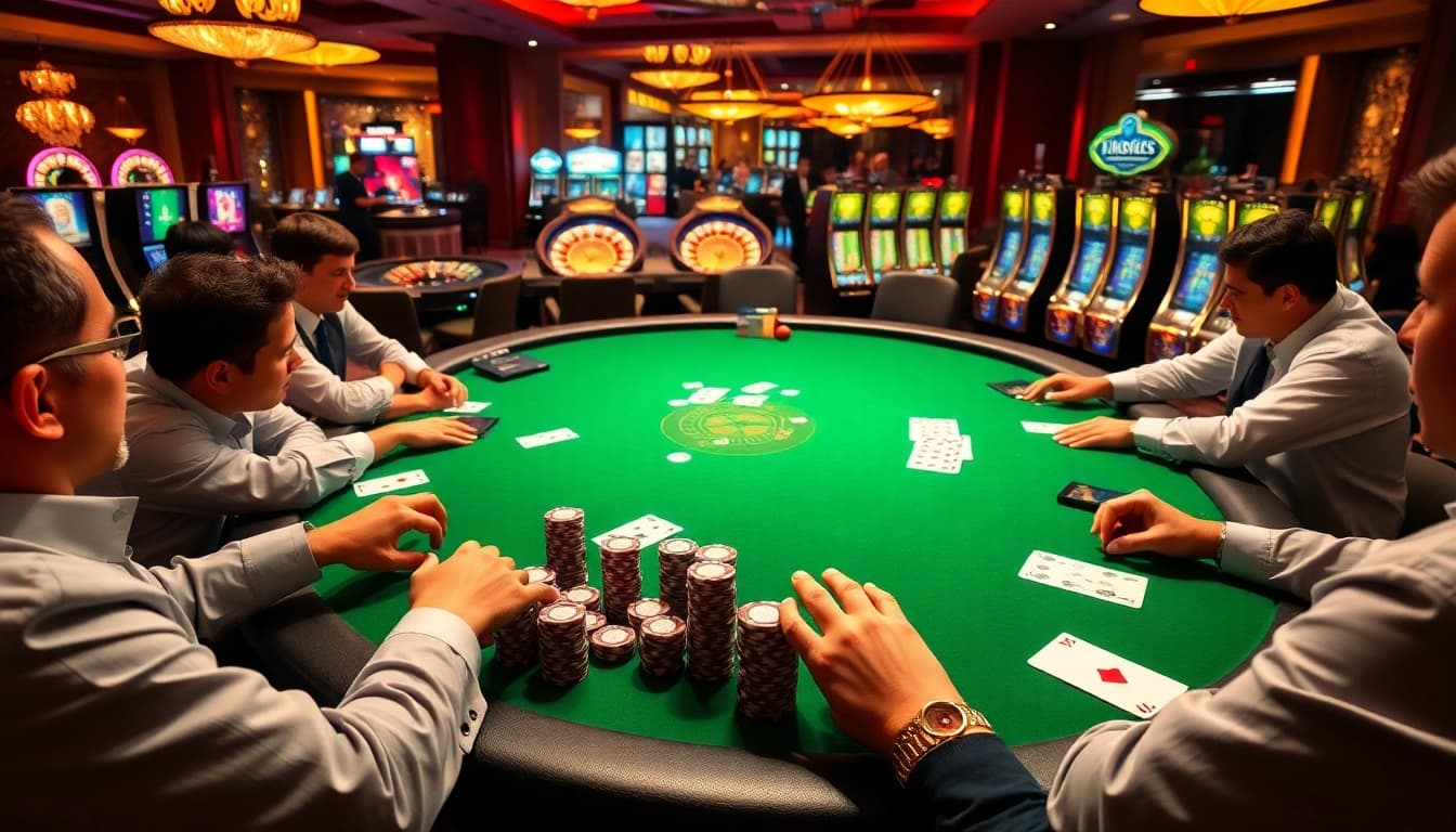 Experience the excitement at a poker table with https://lc88comm.com/ where players strategize to win big.