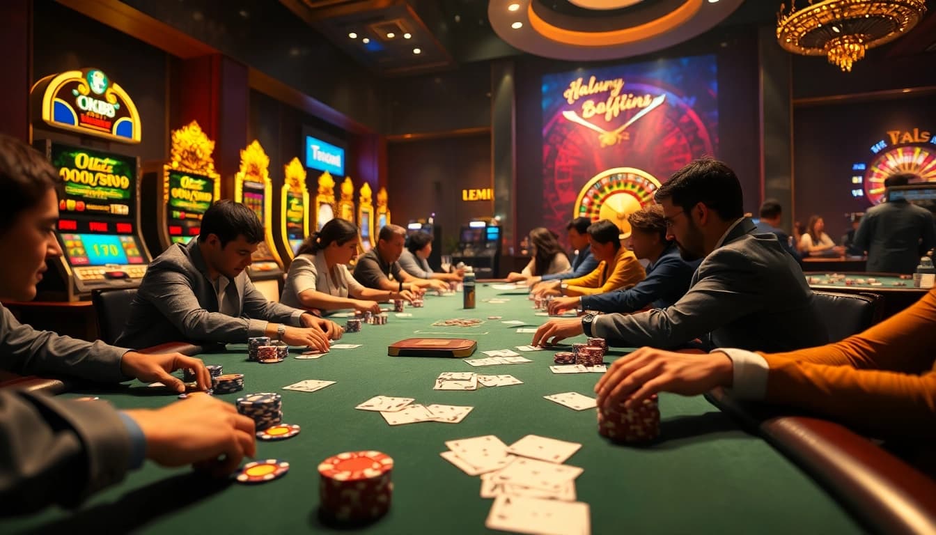 Experience high-stakes excitement at https://ok88.tech/ with our dynamic casino visuals.