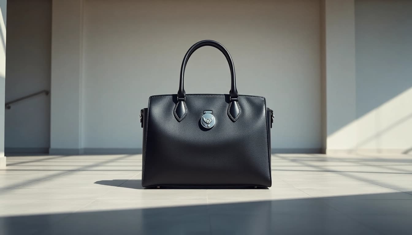 Handy Tasche abschließbar mit einzigartigem Sicherheitsschloss in elegantem Design.