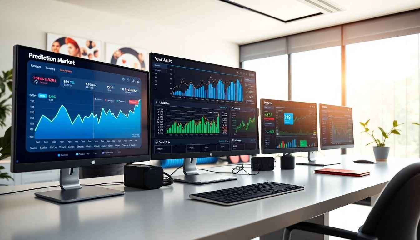 Engaging visualization of a Backpack Prediction Market dashboard showcasing analytics and betting options.