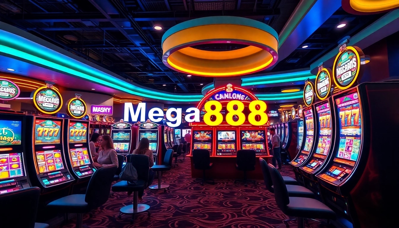 เล่นสล็อต mega888slot ที่บรรยากาศคาสิโนที่เต็มไปด้วยความสนุกสนาน