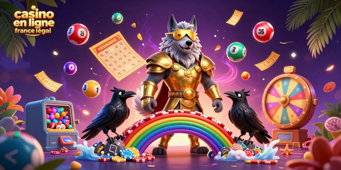 Plongez dans l'univers des jeux avec les automatismes de casino en ligne France légal, explorant une scène dynamique de jeux.