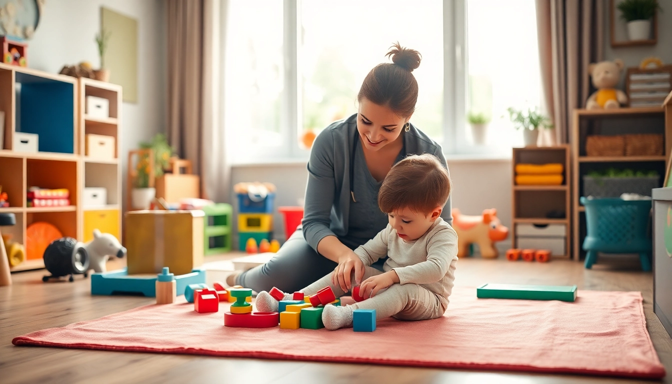 Engaging ABA therapy session at https://www.kiddsaba.com with a therapist and child in a bright, inviting room.