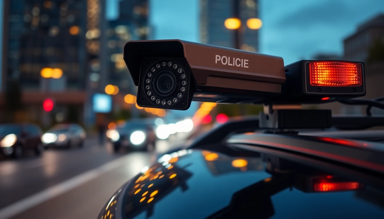 Capture of a license plate recognition camera in action, showcasing its advanced features.