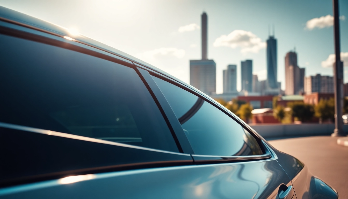 Experience the best window tint Chattanooga TN for your car with sleek, professionally tinted windows.