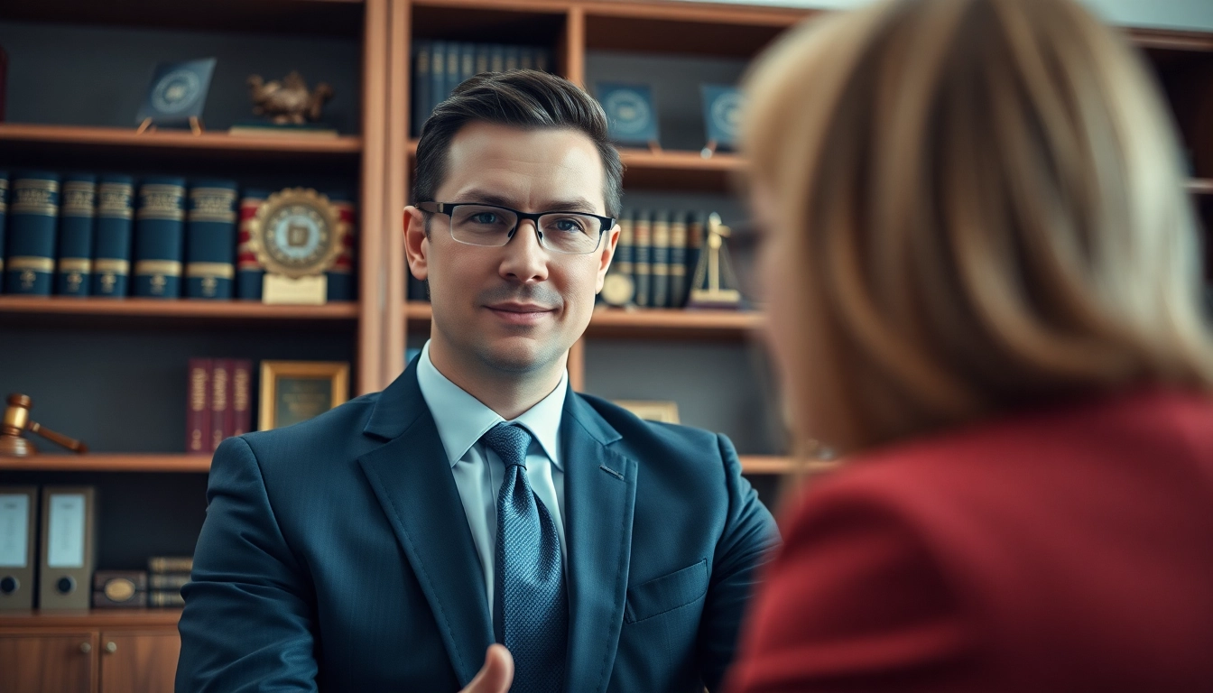 Consulting Houston Personal Injury Attorney guiding clients through legal challenges with professionalism.