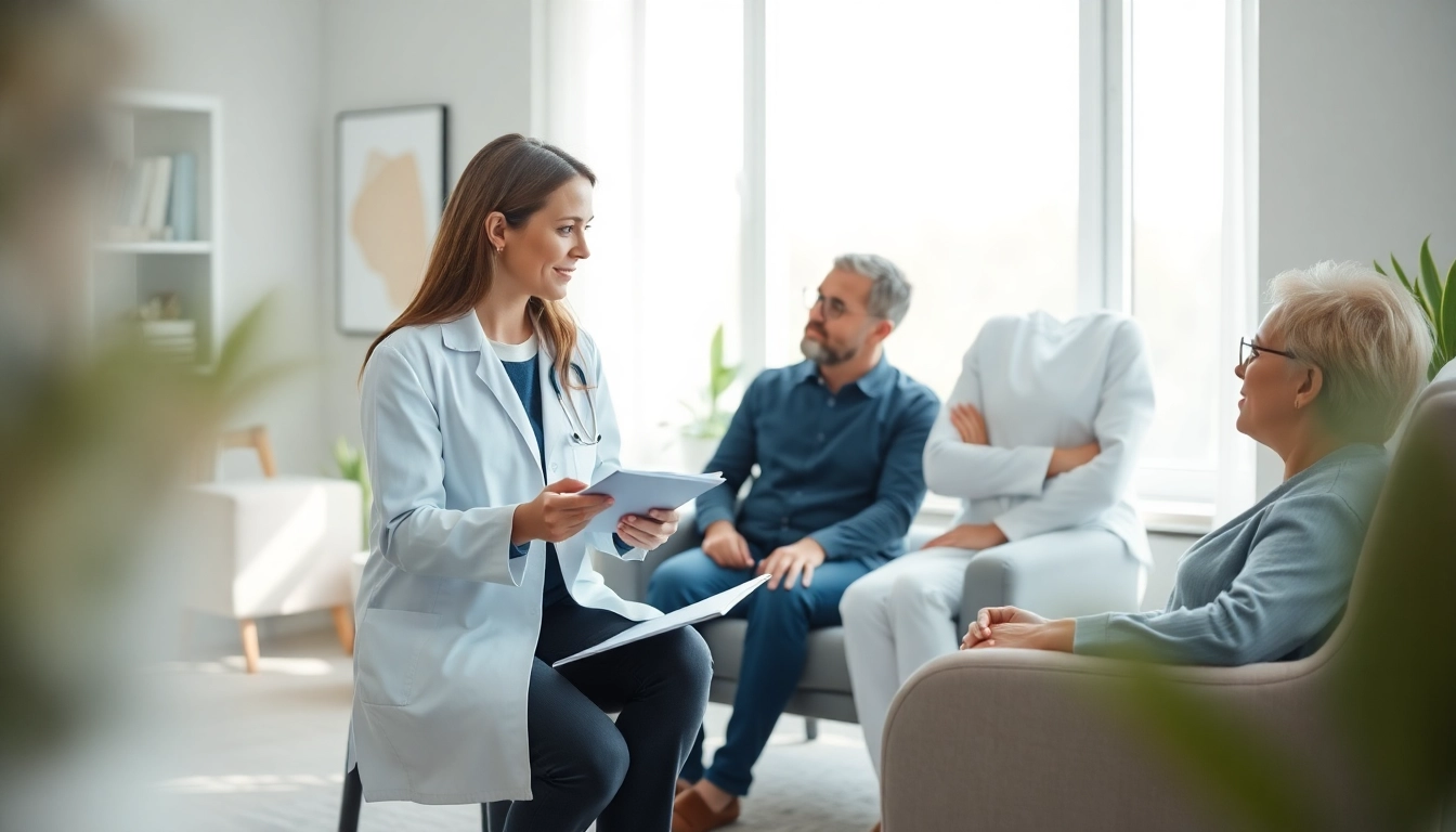 Consultation at German psychiatric clinic India showcasing a calm therapy session space.