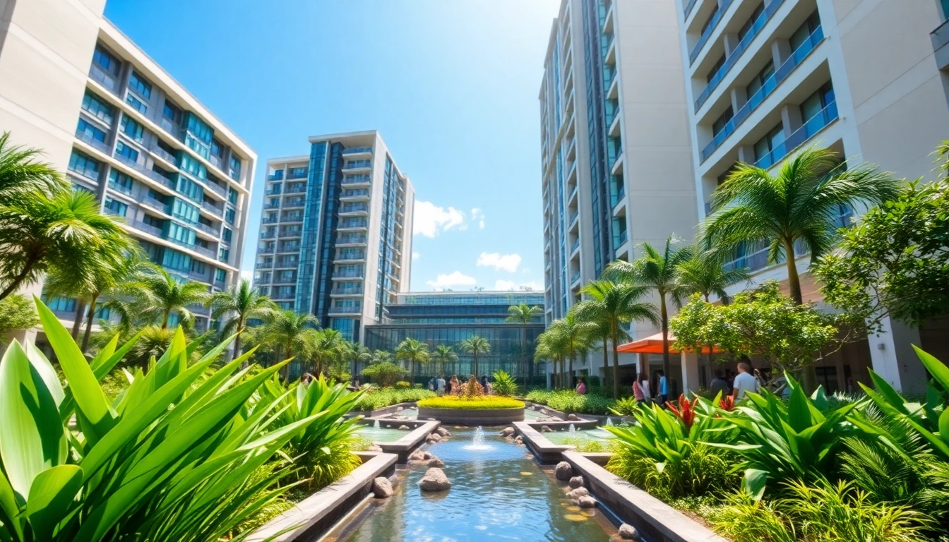 Showcase of Tampines St 95 EC luxury condominium surrounded by lush landscaping and vibrant atmosphere.