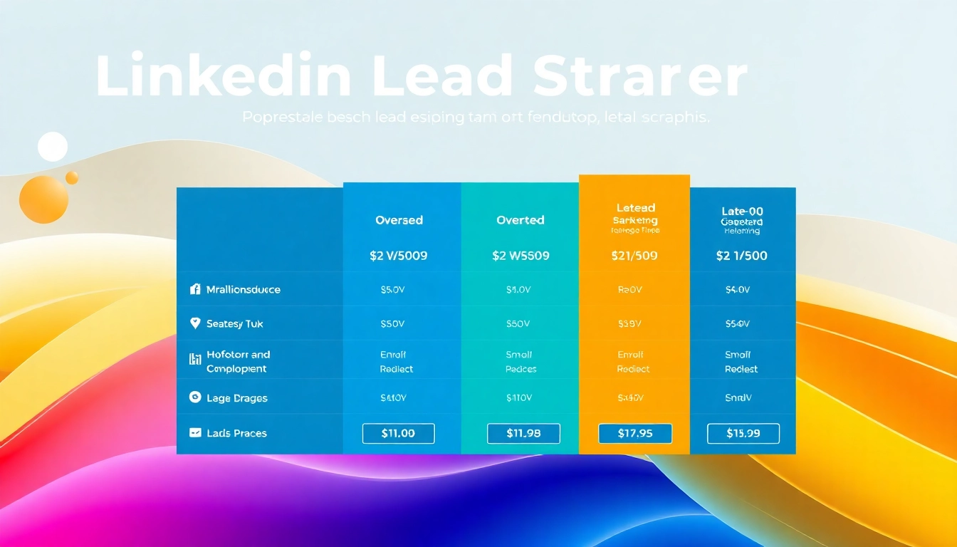 Compare various tools for linkedin lead scraper pricing effectively to find the best option.
