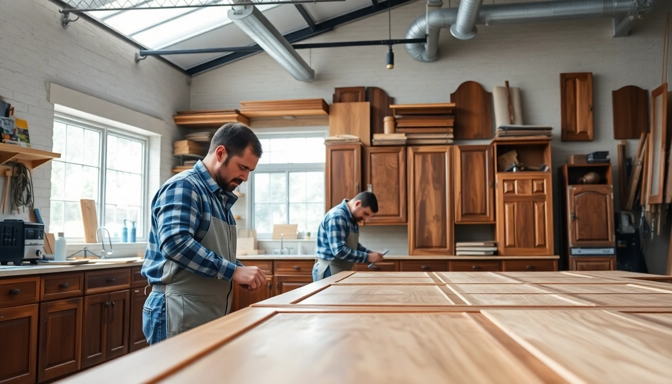 Transforming cabinets with expert techniques in Cabinet Refacing Clearwater FL.