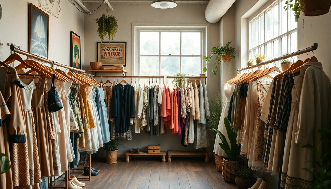 Shop for diverse vintage fashion treasures at https://thrift-vintage.com with a cozy shop aesthetic.