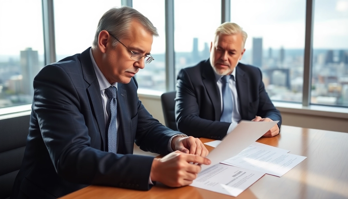 Seattle Social Security Disability Lawyer consulting with a client in a professional office setting.