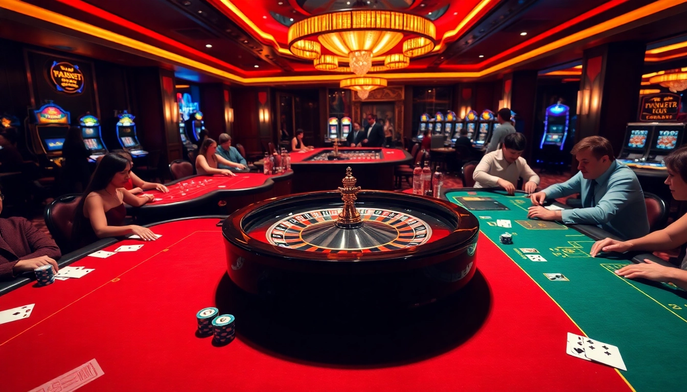 Experience the excitement of gaming at https://tylekeo.asia/, featuring vibrant casino tables and exciting roulette.