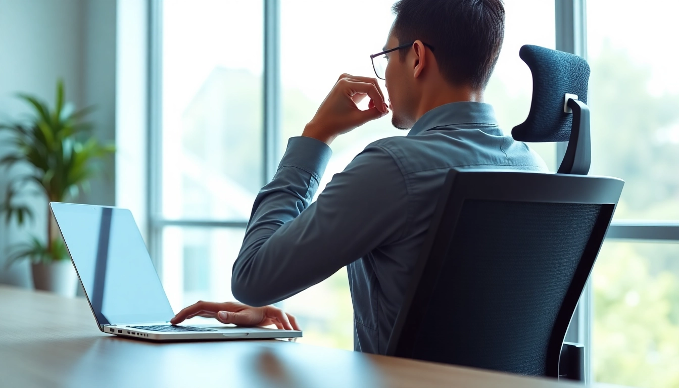 Enhance your wellness with effective posture support while working.
