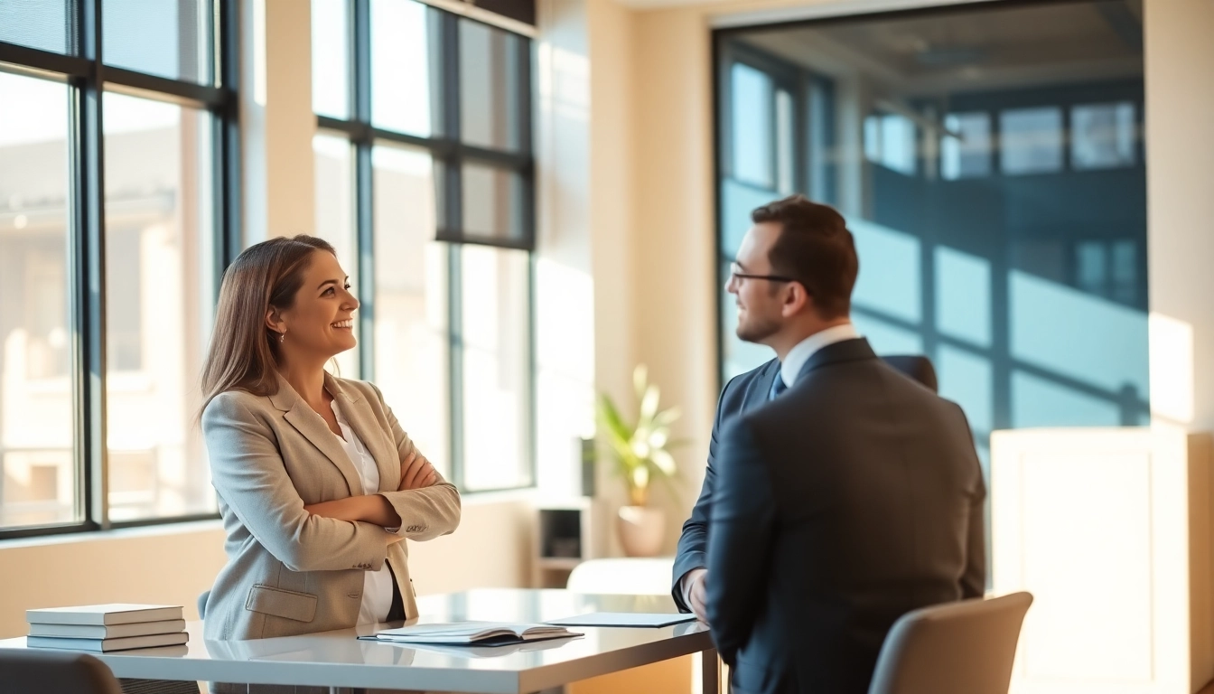 Experienced Alexandria Personal Injury Lawyer consulting with a client in a professional setting.