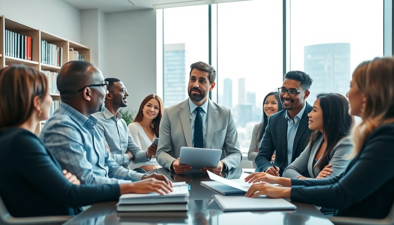 Engaging lawyer at https://www.aafloridalawyer.com consulting clients in a bright, professional setting.
