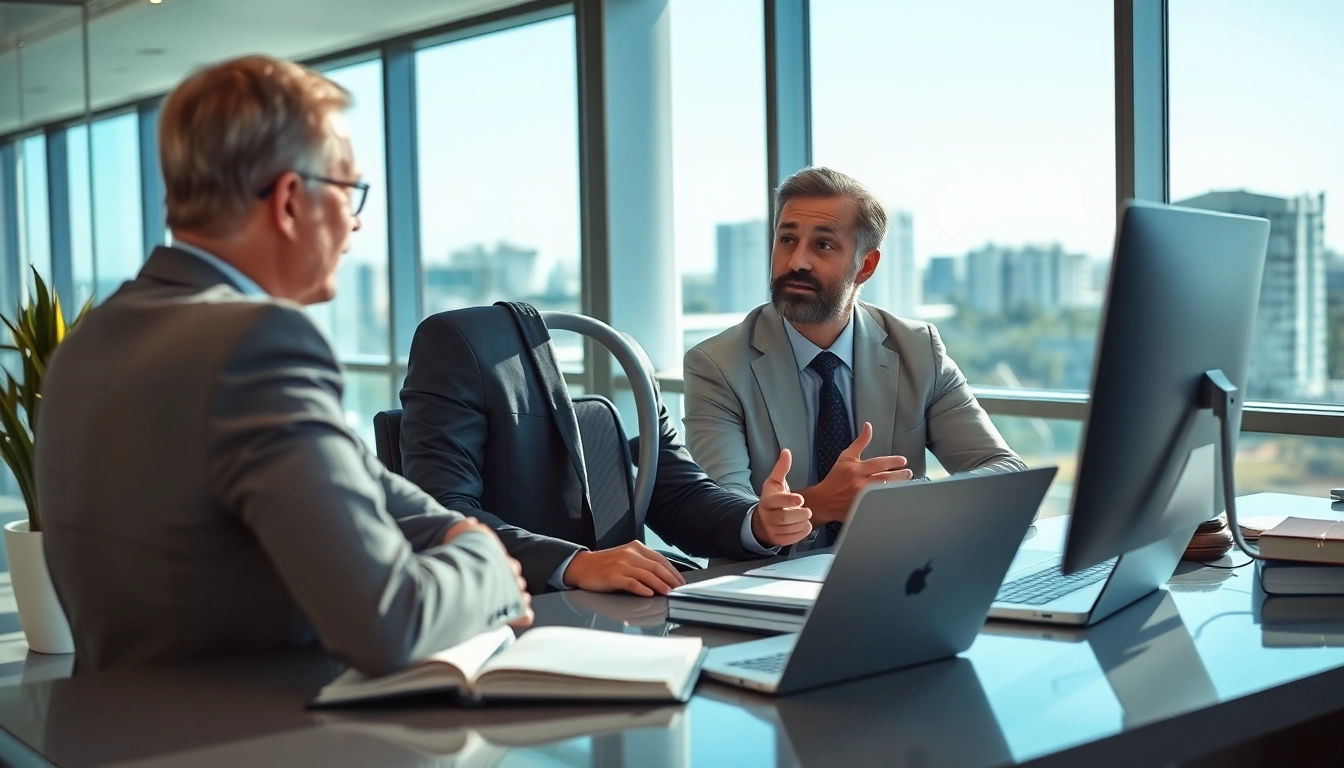 Consultation with a Clearwater truck accident attorney showcasing professional support and legal guidance.