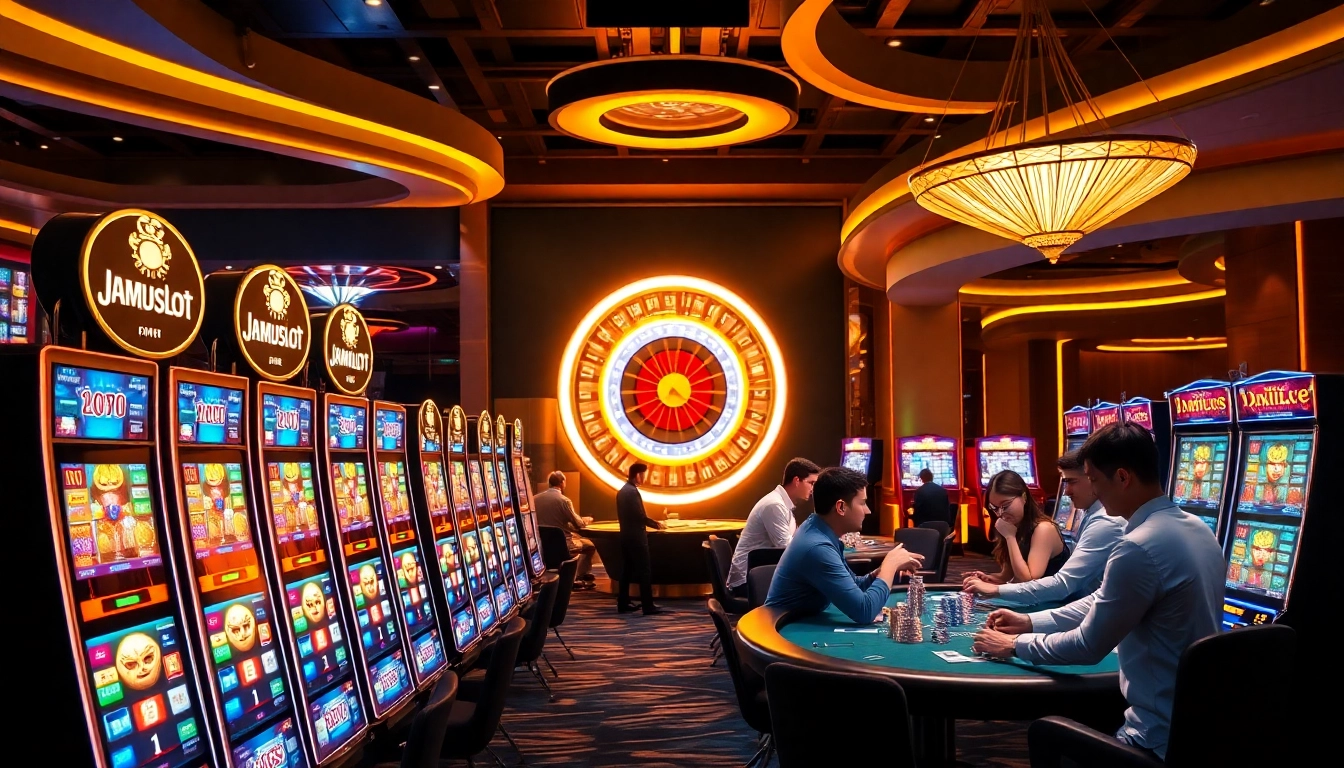 Experience the thrill of winning at jamuslot with vibrant slot machines and exciting gameplay.