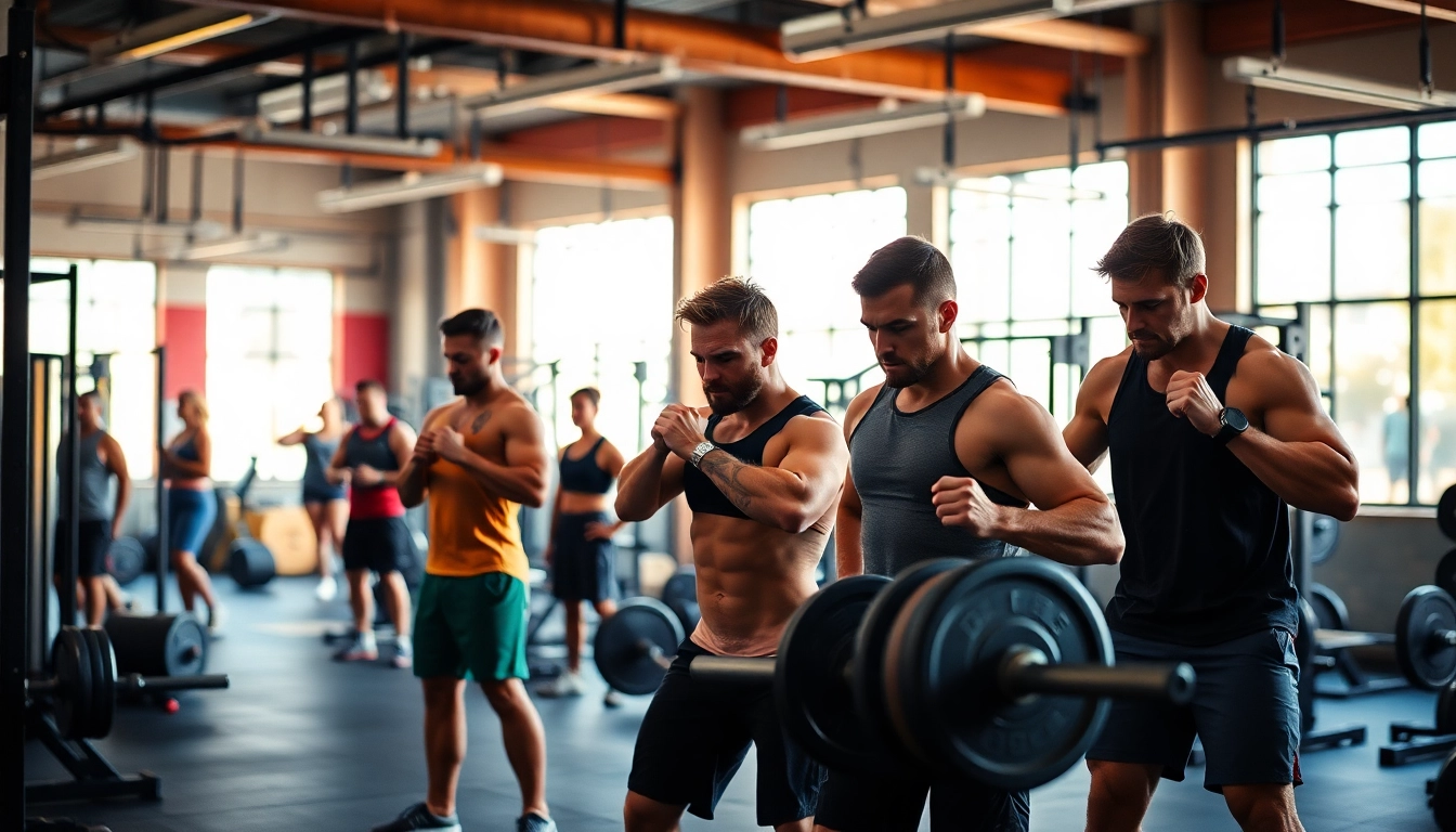 Illustration mettant en avant l'entraînement crossfit sur iletaitunnuage.fr avec des athlètes en action.