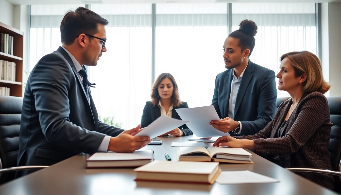 Attentive consultation at https://www.stpetefamilyattorney.com showcasing a professional attorney assisting a client.