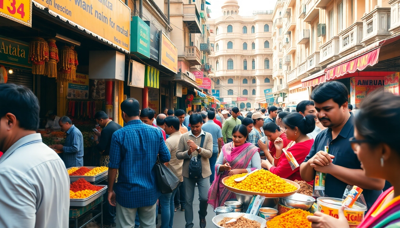Capture the essence of Mumbai's street food culture at https://www.mumbaikarsperspective.com with vibrant scenes of local life.