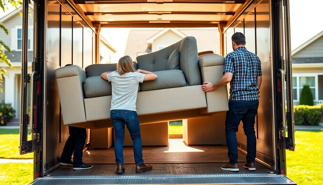 Efficient Furniture removal Nashville TN service loading sofas for smooth transition.