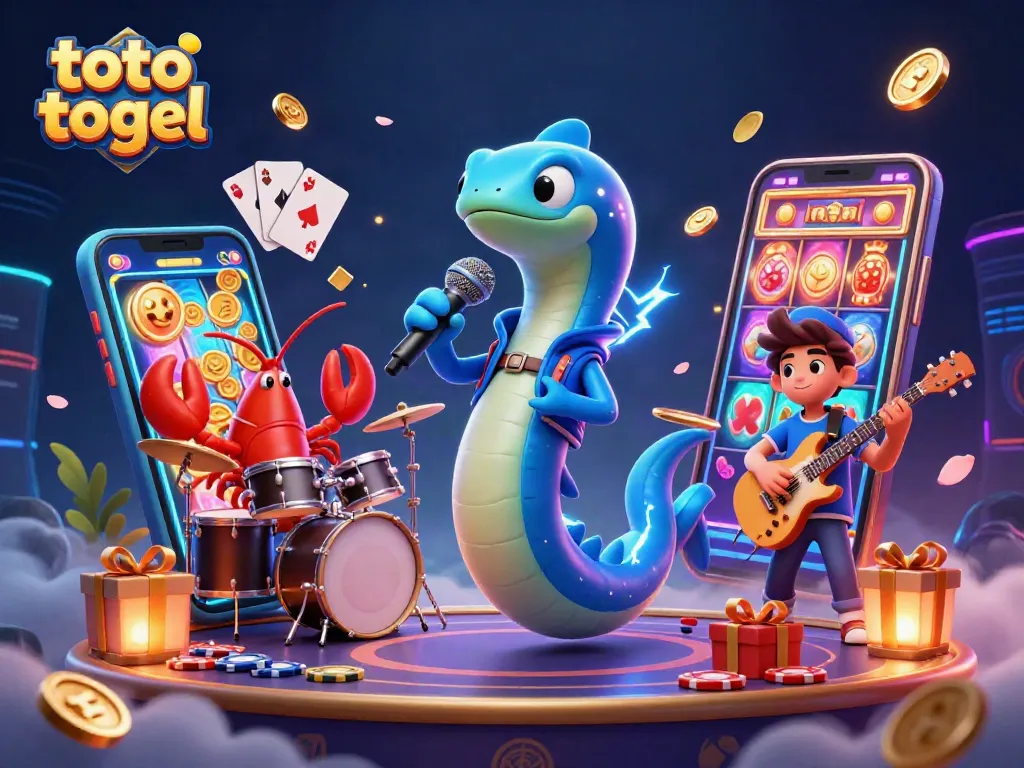 Toto togel menawarkan permainan kasino bawah laut menarik dengan listrik, drummer lobster, dan gitaris kuda laut.