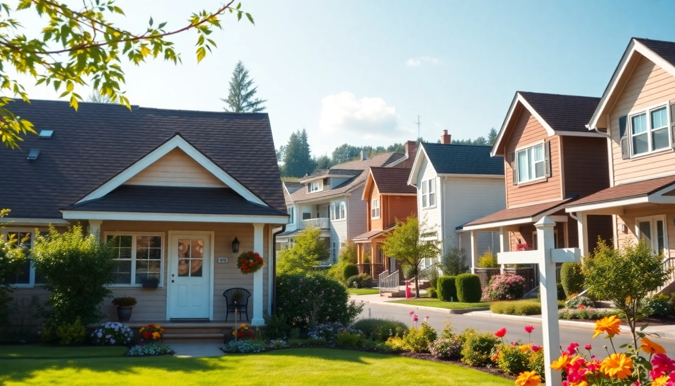 Explore charming homes for sale in a welcoming neighborhood ambiance.
