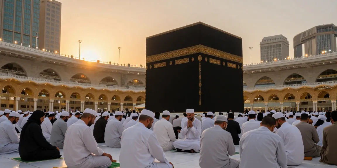 Experience Umroh Itikaf in the serene ambiance of Masjid al-Haram, a travel guide to spiritual tourism.