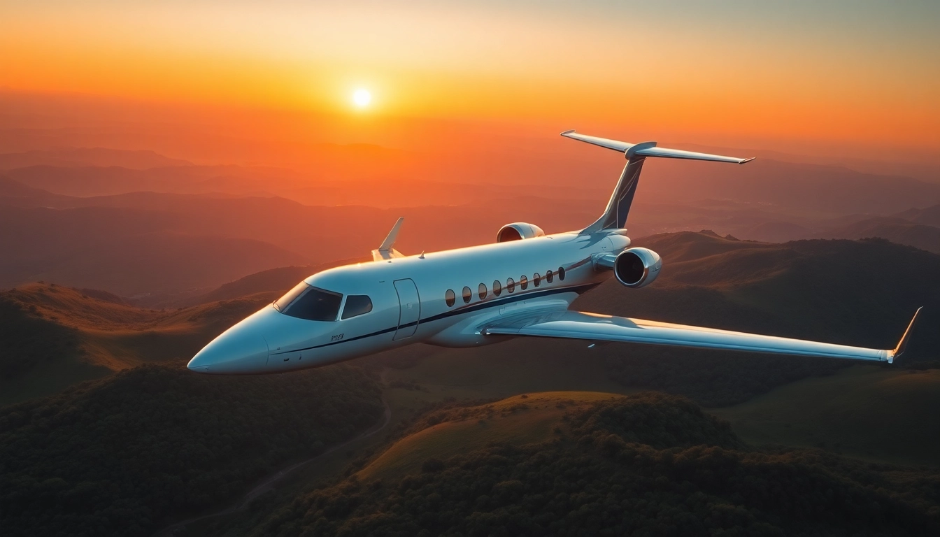 Experience luxurious travel with https://flymarquis.com showcasing a private jet over picturesque landscapes.