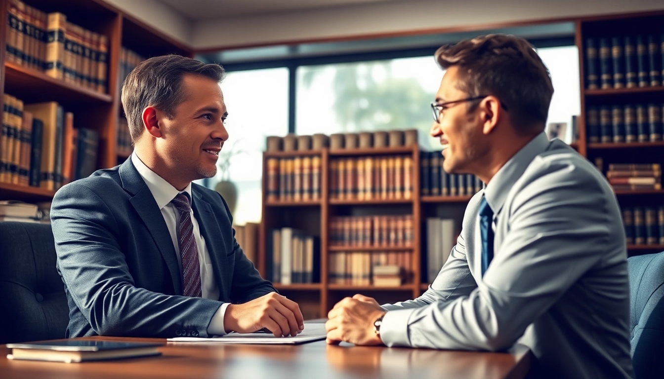 Fort Lauderdale workers compensation lawyer providing expert legal advice in a professional office setting.