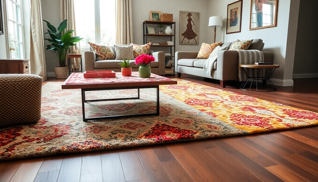 Discover vibrant washable rugs in a stylish living room setting, showcasing versatility and comfort.