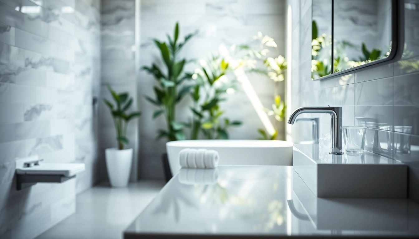 Piatto doccia elegante con superficie liscia in un moderno bagno minimalista.