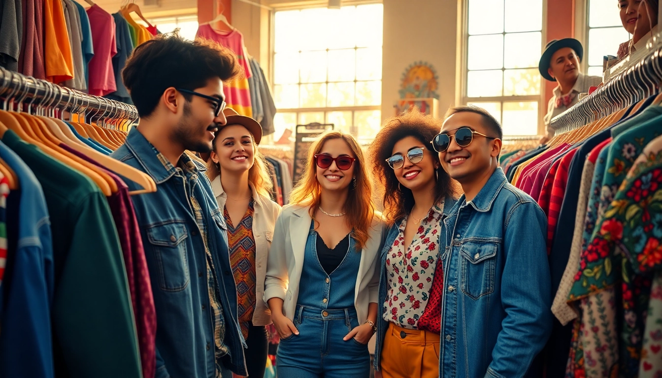 Shop for unique styles at https://thrift-vintage.com/ showcasing vibrant vintage clothing.