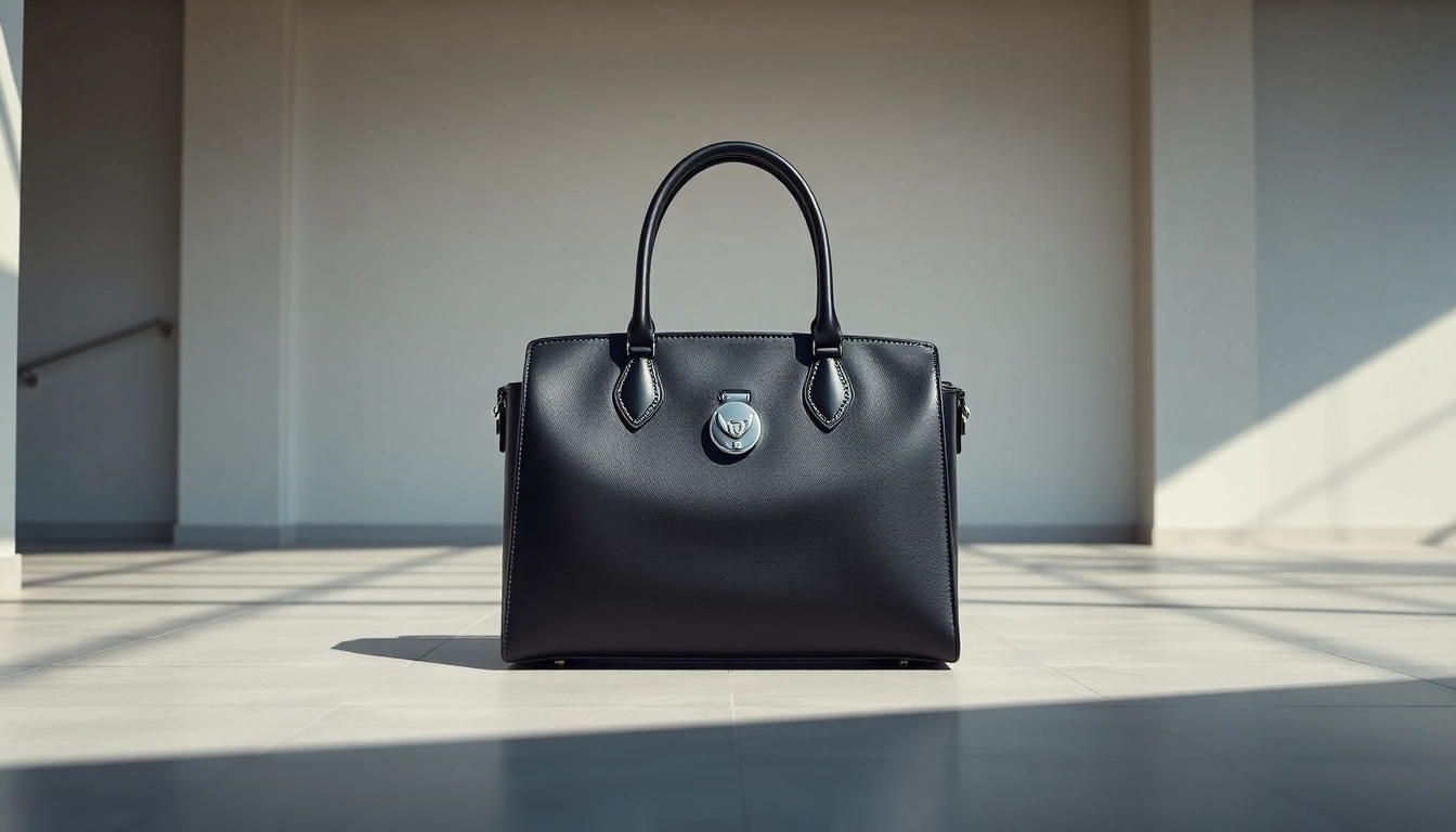 Handy Tasche abschließbar mit einzigartigem Sicherheitsschloss in elegantem Design.