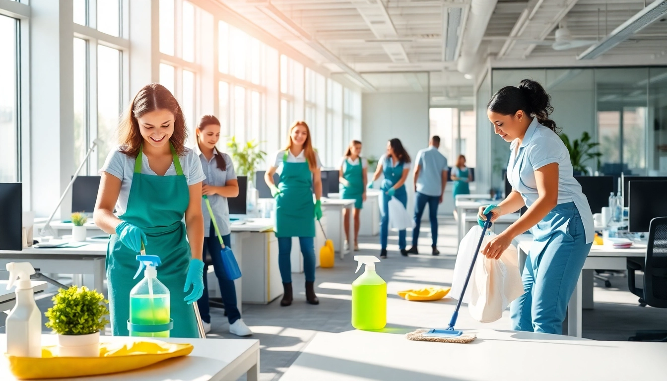 Enhance your workspace with professional Office Cleaning Services Dubai, showcasing a clean and organized office environment.