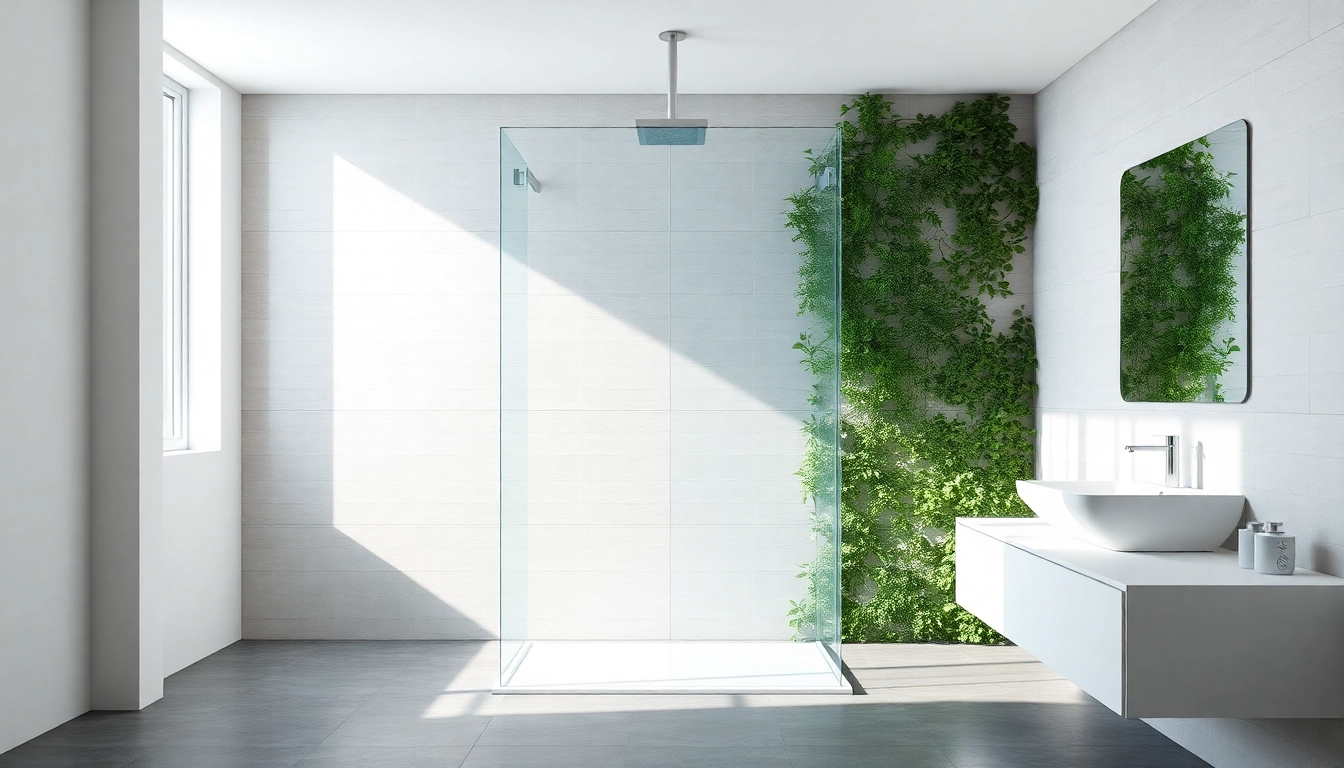 Admire paroi de douche sirhona, un design élégant et transparent qui embellit votre salle de bains.
