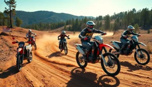 Choose your perfect motorcycle with https://relevance.com.ua in an adventurous outdoor setting.